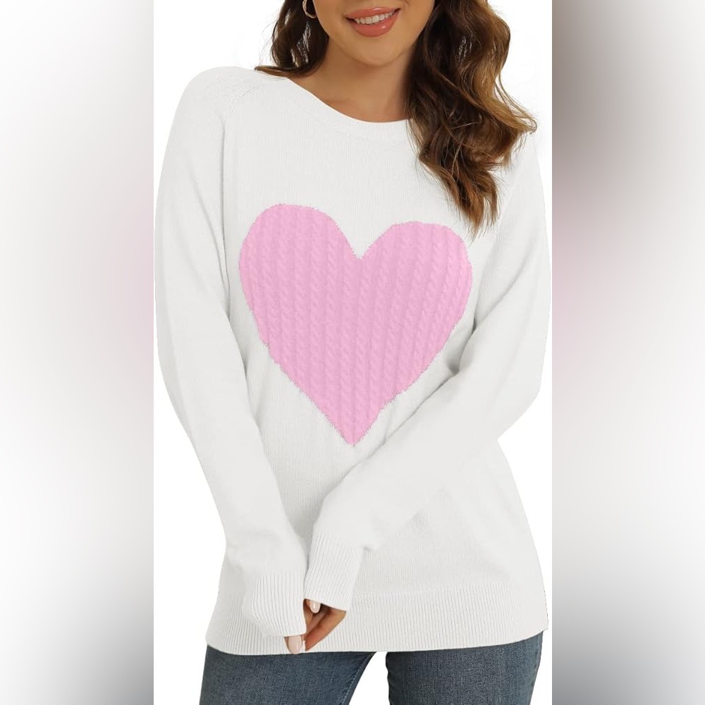Heart Pullover Sweater